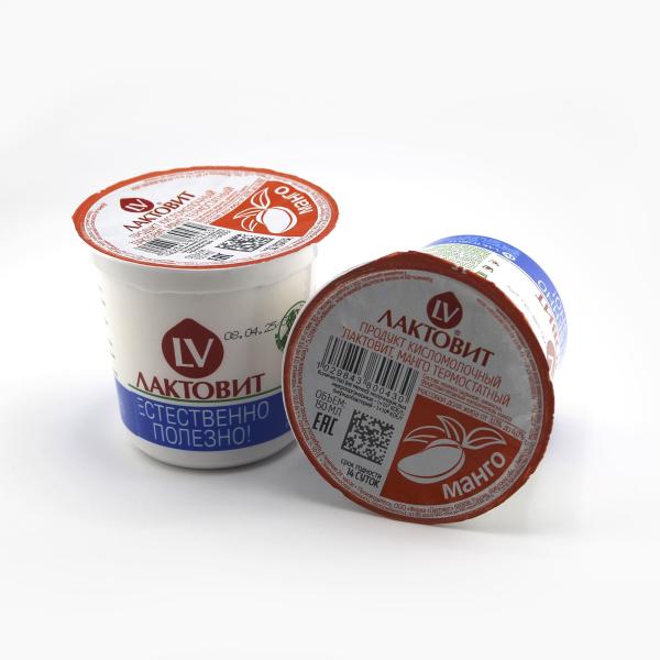 Лактовит манго без змж 150гр стакан